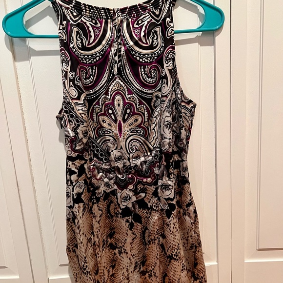 WHBM keyhole silk blouse - Picture 3 of 6